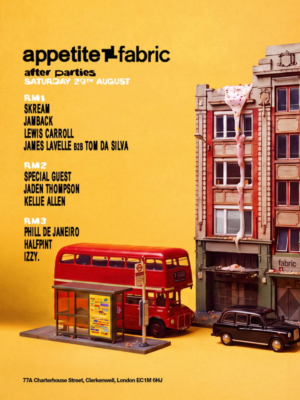 Skream @ fabric London 2026-08-29