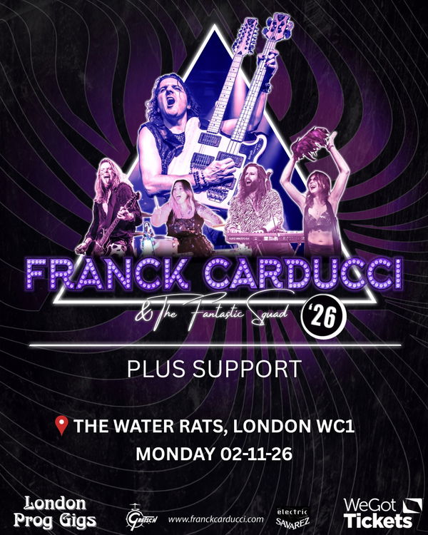 Franck Carducci and the Fantastic Squad @ The Water Rats 2026-11-02