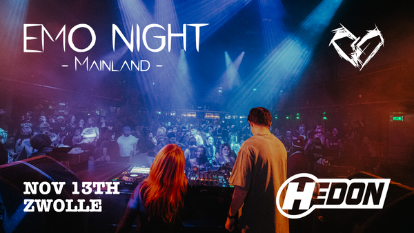 Emo Night Mainland @ Poppodium Hedon 2026-11-13