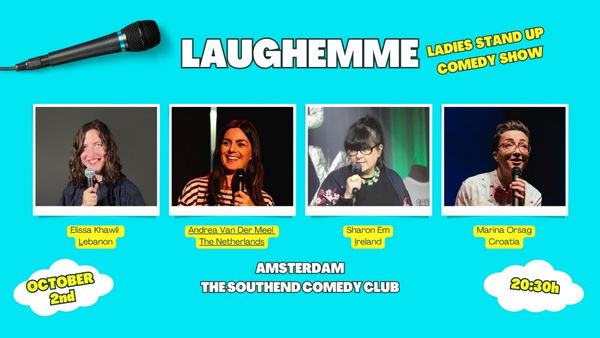 LAUGHEMME - Ladies stand up comedy show @ Southend Comedy Club 2026-10-02