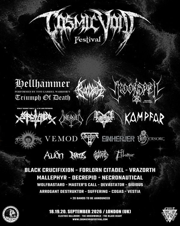 HELLHAMMER @ Electric Ballroom 2026-09-18