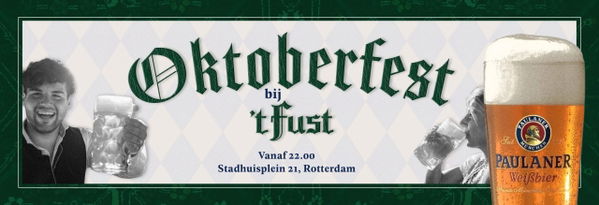 Oktoberfest Rotterdam 2026 @ Café ‘t Fust 2026-10-03