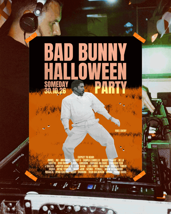 Bad Bunny @ Someday 2026-10-30