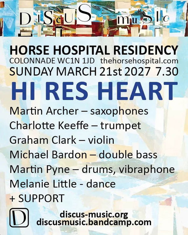 Hi Res Heart @ The Horse Hospital 2027-03-21