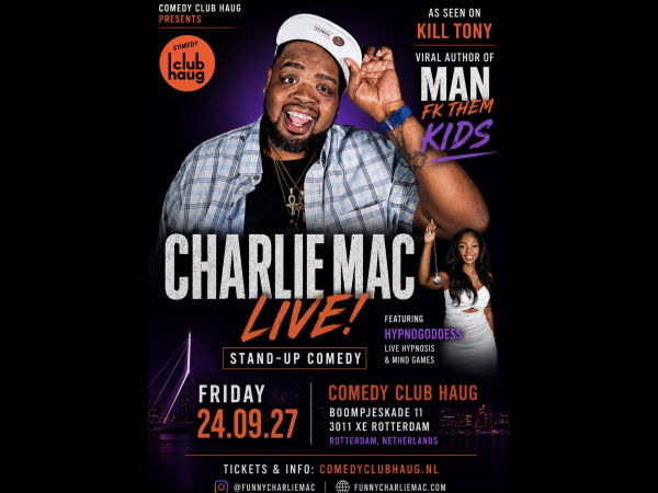 Charlie Mac @ Comedy Club Haug 2027-09-24