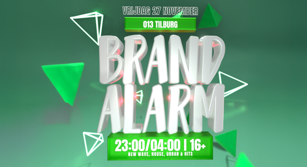 Brandalarm 16+ @ 013 Poppodium 2026-11-27