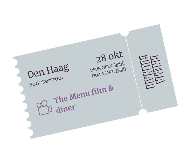 The Menu film & diner @ Park Centraal Den Haag, part of Sircle Collection 2026-10-28