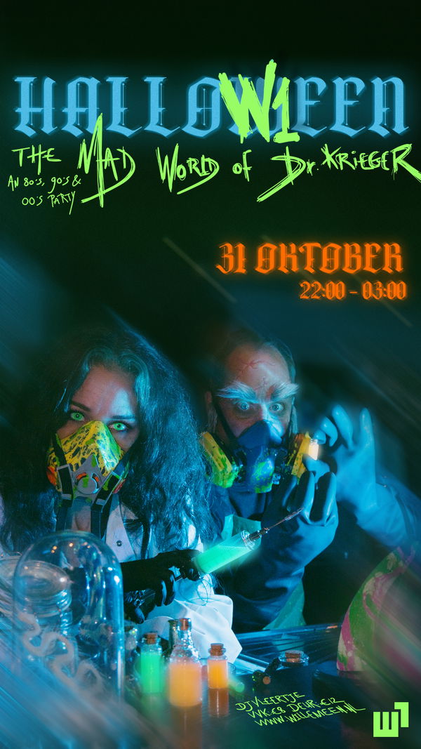 HALLOW1EEN: The Mad World of Dr. KRIEGER @ Willemeen 2026-10-31