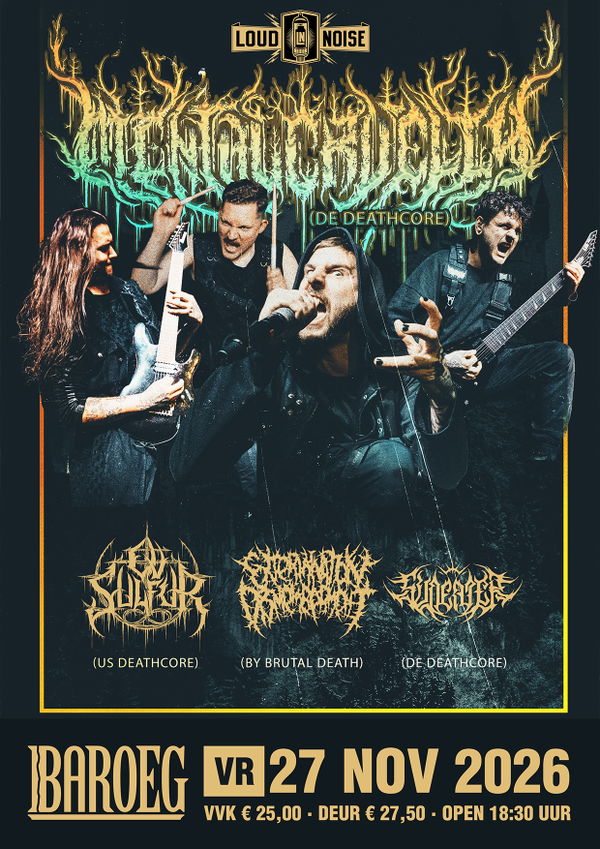 Mental Cruelty @ Baroeg | Poppodium | Live muziek | Cultuurcentrum 2026-11-27