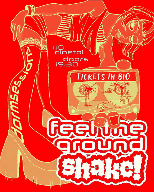 Dormsessions | feel the ground shake @ Cinetol 2026-10-01