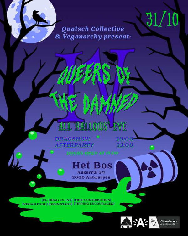 Queers of the Damned IV: All Hallows Eve @ Het Bos 2026-10-31