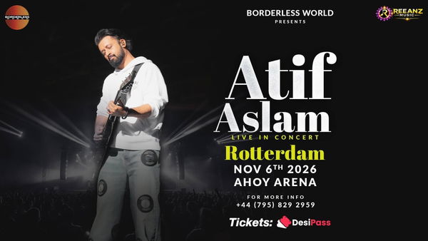 Atif Aslam @ Rotterdam Ahoy 2026-11-06
