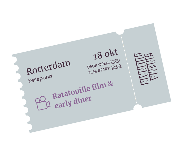 Ratatouille film & (early) diner @ Keilepand 2026-10-18
