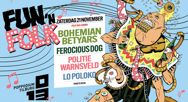 Fun 'N Folk @ 013 Poppodium 2026-11-21