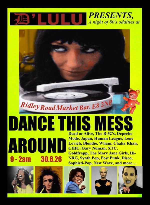 D’LULU @ Ridley Road Market Bar 2026-10-20