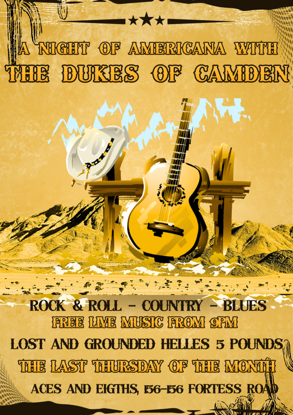 The Dukes of Camden @ Aces and Eights Bar & Pizza 2026-11-26