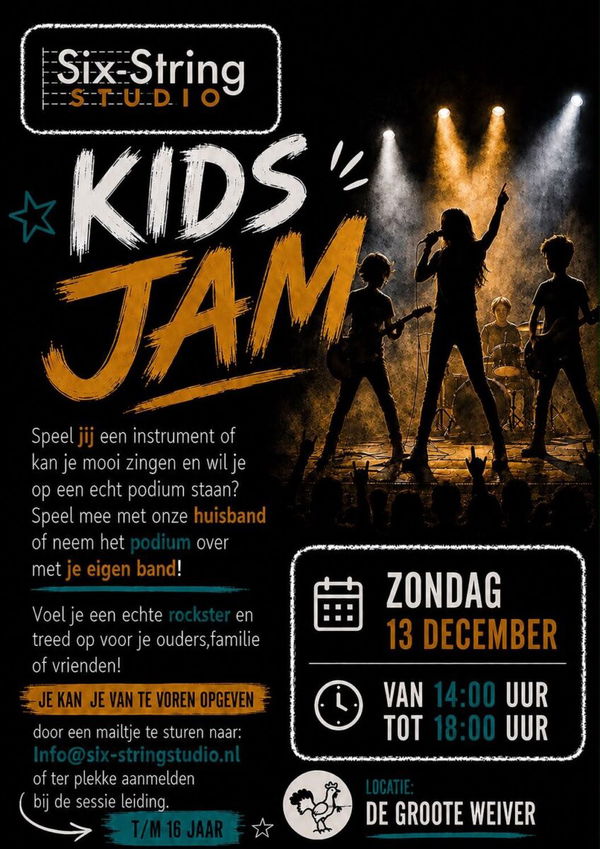 KidsJam @ De Groote Weiver 2026-09-13