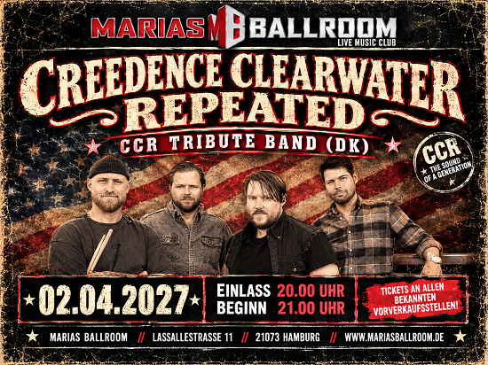 Creedence Clearwater Repeated @ Marias Ballroom 2027-04-02