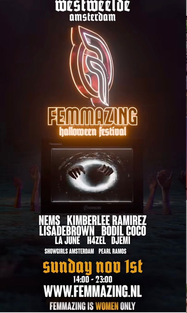 Femmazing @ Gashouder Westergas 2026-11-01