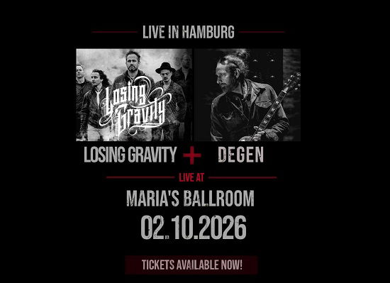 Losing Gravity & Degen // Double Headliner Show // Support: Kaiser Franz
