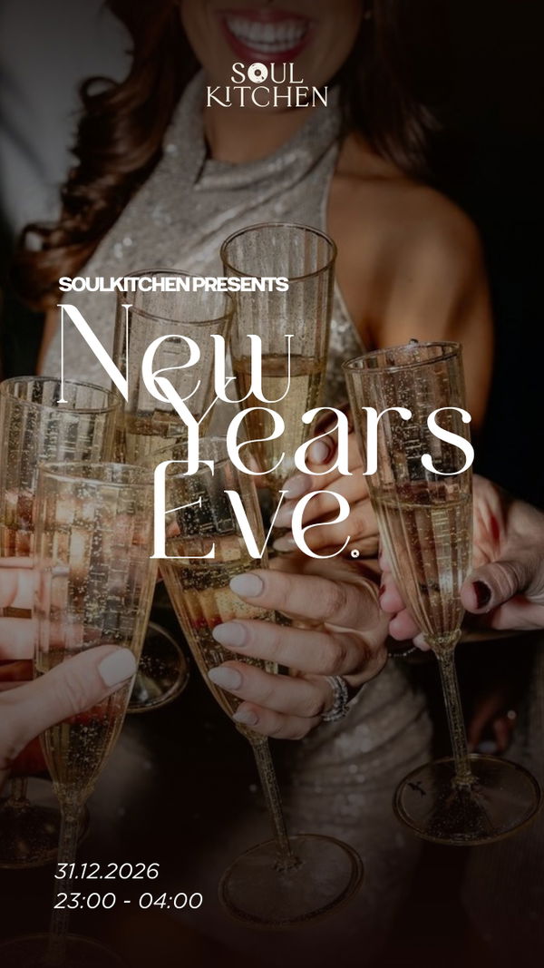Soulkitchen Presents: New Years Eve @ Soulkitchen Amsterdam 2026-12-31