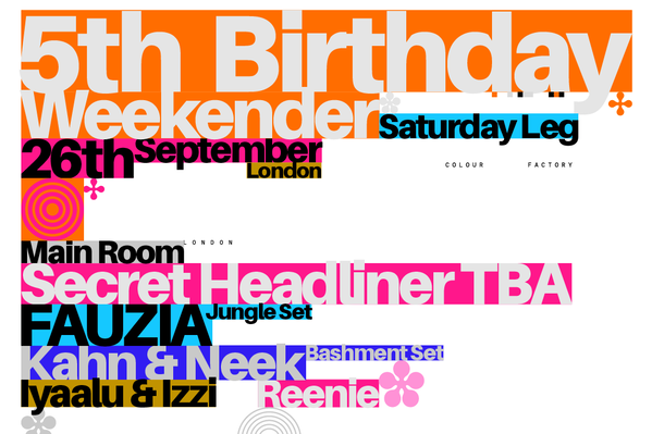 FAUZIA @ Colour Factory 2026-09-26