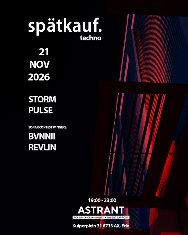 Storm @ Astrant | Cultureel centrum 2026-11-21