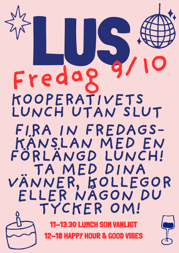 LUS- Lunch Utan Slut