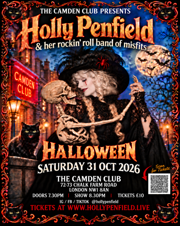 Holly Penfield & Her Rockin' Band of Misfits @ The Camden Club 2026-10-31