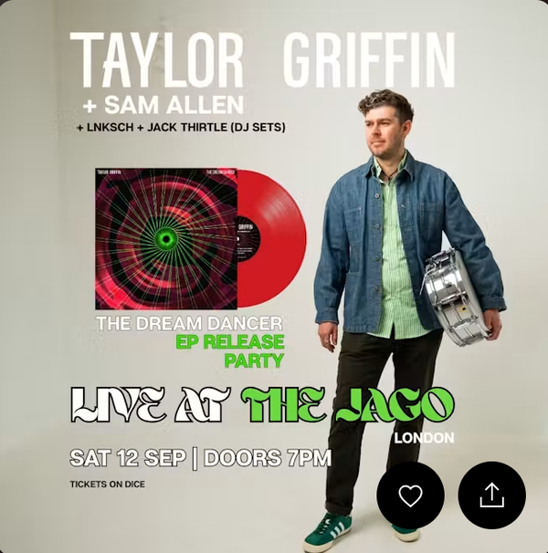 TAYLOR GRIFFIN @ The Jago 2026-09-12