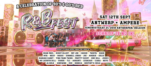 R&B Fest – ANTWERP @ Ampere 2026-09-12