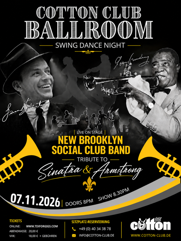 New Brooklyn Social Club Band @ Cotton Club 2026-11-07