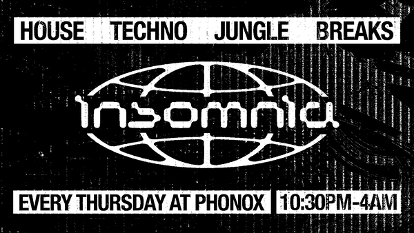 Insomnia London: Thursday's at Phonox @ The Vault 2026-09-24