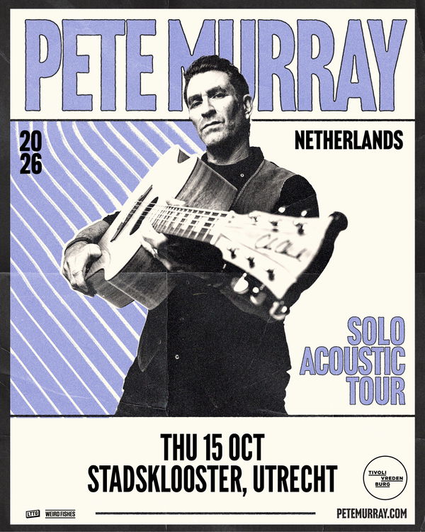 Pete Murray @ TivoliVredenburg 2026-10-15