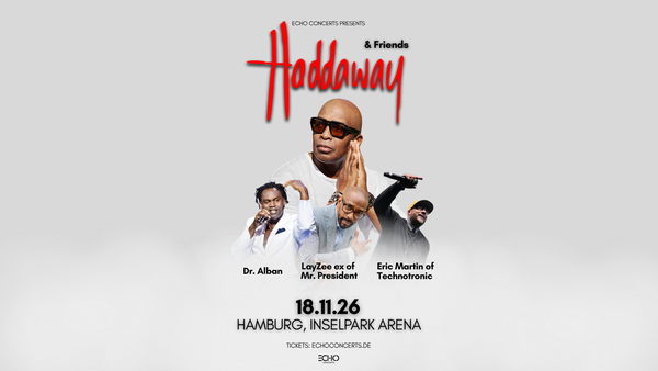 Haddaway @ Inselparkhalle 2026-11-18