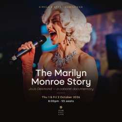 The Marilyn Monroe Story — A Cabaret Documentary @ The Horseshoe, Hampstead 2026-10-01