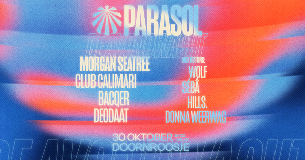 Parasol @ Doornroosje - Poppodium Nijmegen 2026-10-30