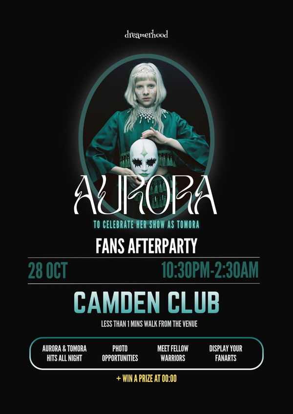 AURORA Fans Afterparty @ The Camden Club 2026-10-28