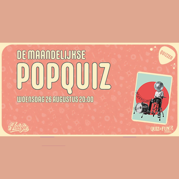 PopQuiz Augustus @ Café Station Zuid 2026-08-26