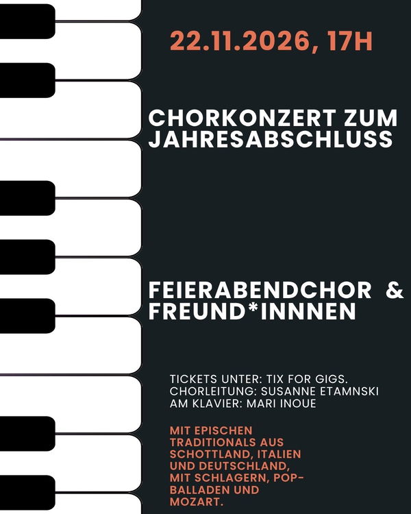 Feierabendchor @ Zinnschmelze 2026-11-22