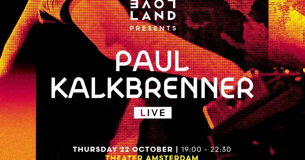 Paul Kalkbrenner @ Theater Amsterdam 2026-10-22
