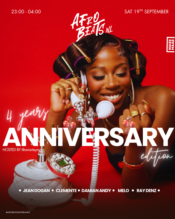 Afrobeats (4 years anniversary) @ Huize Maas 2026-09-19